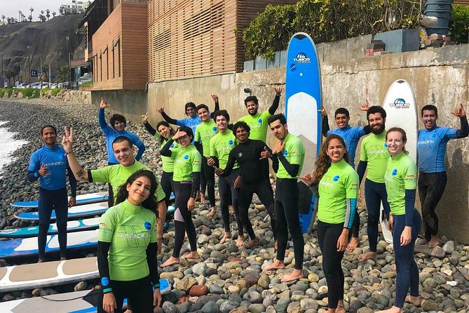 Surf lessons in Lima, Peru surf lessons best experience - Boards, wetsuits, and the real value of $65