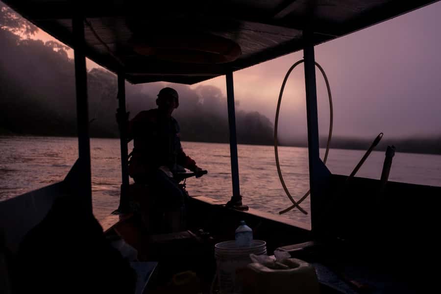 Tambopata Macaw Clay Lick 4 days/3 nights - The first transfer to Hacienda Tambopata