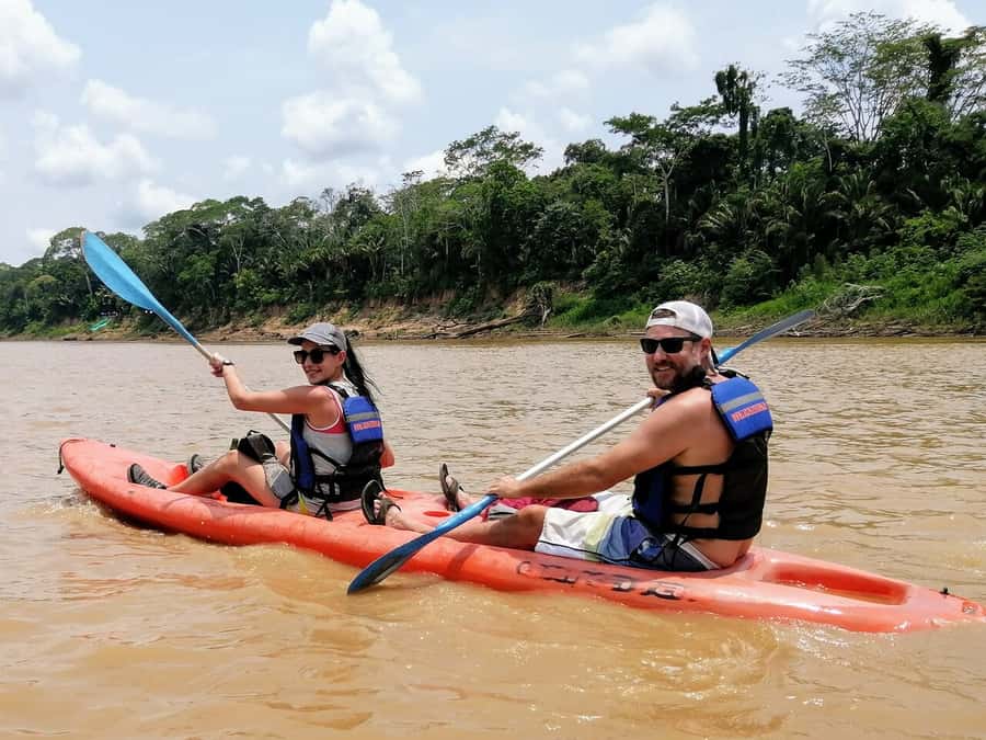 Tambopata: Zipline Adventure & Kayak to Monkey Island - Treetops, hanging bridges, and the first view of the forest