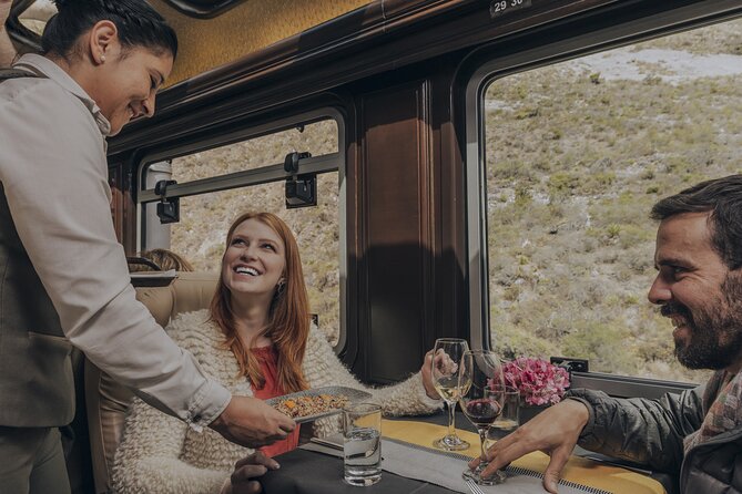 The First Class Machu Picchu Train by Inca Rail - The return journey and evening meal