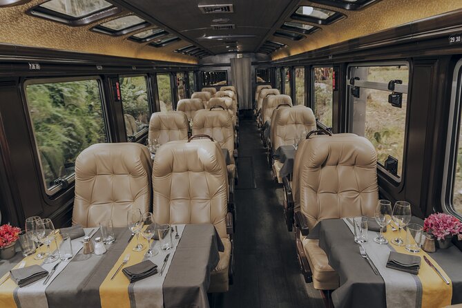 The First Class Machu Picchu Train by Inca Rail - Starting in Cusco at 11:15 a.m.