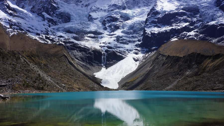 Trek to Humantay Lake from Cusco - Descending to Soraypampa