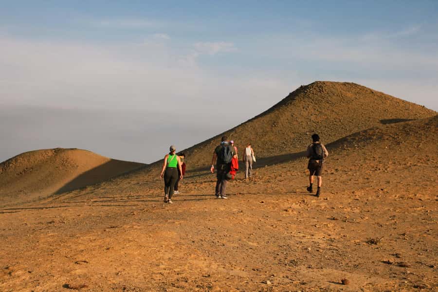 TREKKING GOLDEN SHADOWS - Walking through the Salar de Otuma and Playón