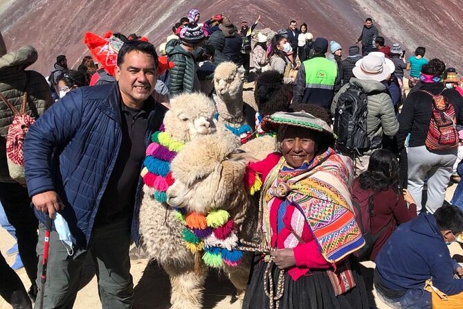 Vinicunca Rainbow Mountain Full-Day Tour from Cusco - Walking the four-kilometer route to Vinicunca