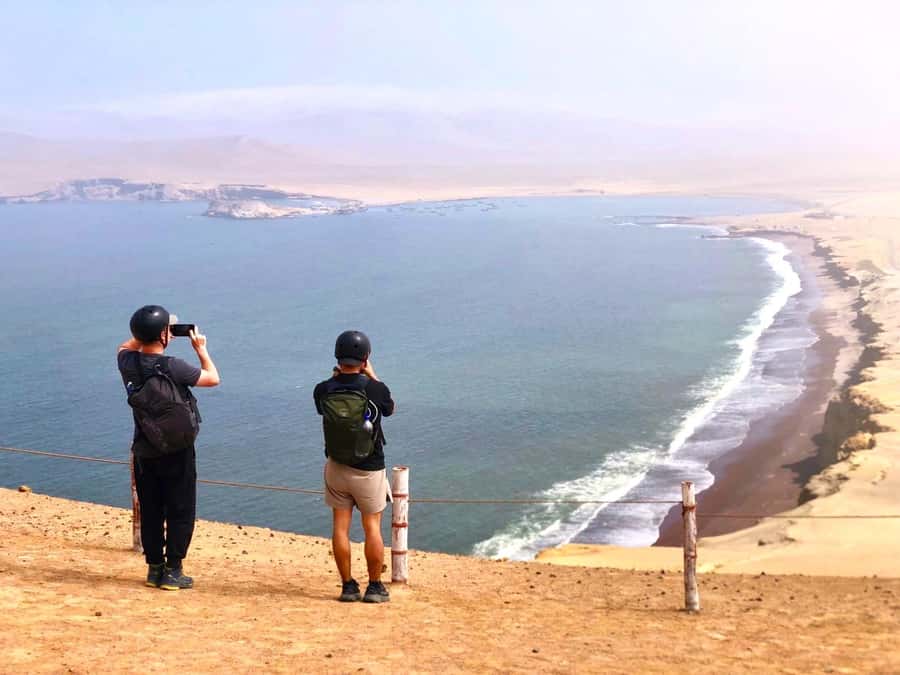 VISIT THE NATIONAL RESERVE OF PARACAS BY ATV - Leaving Paracas for the national reserve