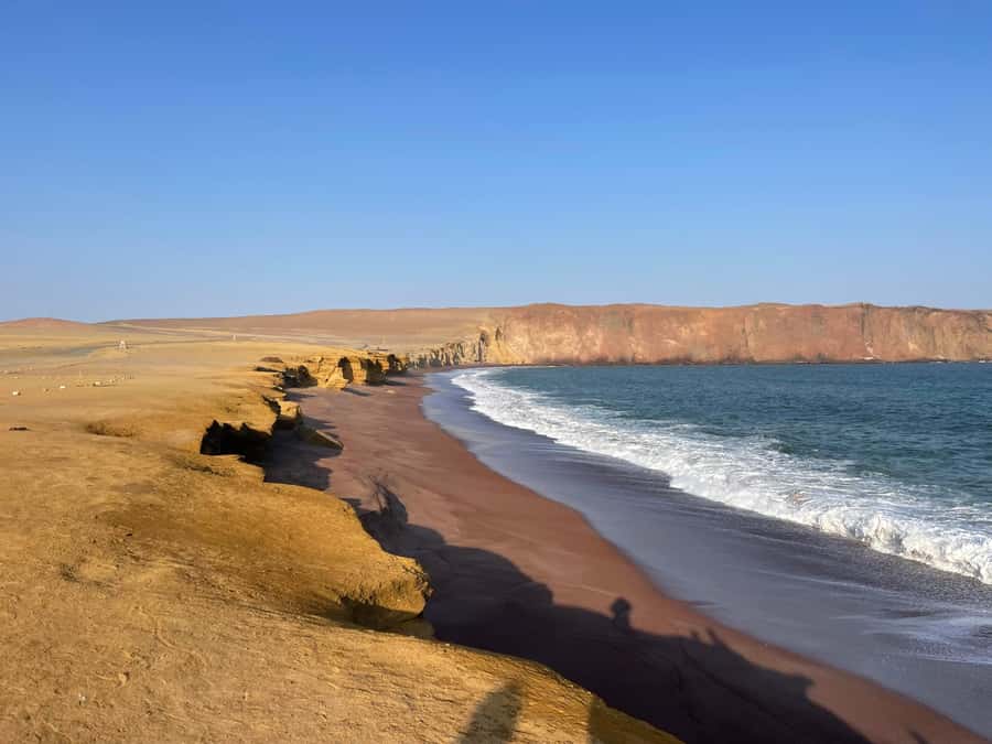 VISIT THE NATIONAL RESERVE OF PARACAS BY ATV - Following the guide into Paracas National Reserve