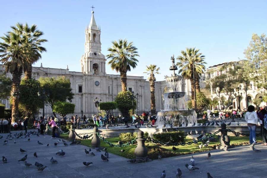 Walking tour through the Historic Center of Arequipa - Starting at Arequipa’s main square